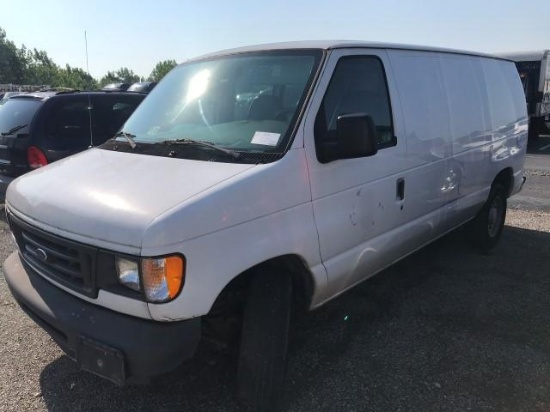 2004 Ford E150 Cargo Van (Unit #8507)