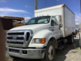 2004 Ford F750 Super Duty XL 16 Ft. S/A Box Truck (Unit #18-044) (INOPERABLE)