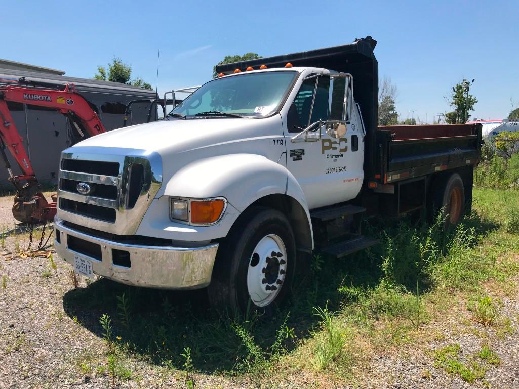 2005 Ford F650 Dump Truck Unit T173 Commercial Trucks