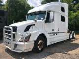 2011 Volvo T/A Sleeper Road Tractor (INOPERABLE)