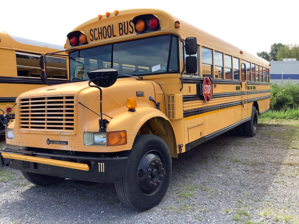 1996 International School Bus (County of Middlesex Unit #111) | Cars &  Vehicles Buses Large Passenger Buses | Online Auctions | Proxibid