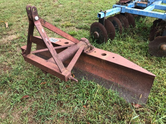 72 In. 3 Point Hitch Blade