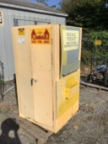 Flammable Liquid M.S.D.S. Cabinet