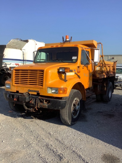 1995 International 4700 DT466 Dump Truck