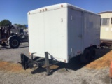 1987 WELLS CARGO ENCLOSED TRAILER 6.5 x 11.5 FT