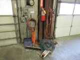 Extension Cords, Air Hoses, Brooms, Shovel