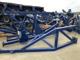 (4) Custom Strand Jack Recoiler Support Frame, Less Recoiler