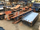 (10) 6' x 10' Misc Steel Support Beams, Cradle, Bracing....