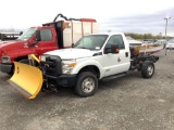 2014 FORD F350 SUPER DUTY XL CAB AND CHASSIS PLOW TRUCK (HENRICO COUNTY UNIT #9457)
