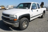 1999 Chevrolet Silverado 2500 Extended Cab 4X4 Pick Up Truck