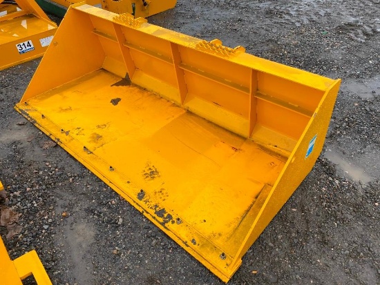 84 In. Severe Duty Skid Steer Bucket (UNUSED)