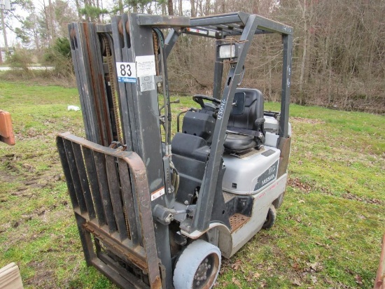(INOPERABLE) Nissan MCPL01A15LV Forklift (LTS #163)