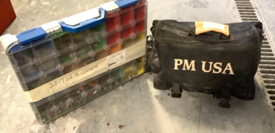 Lot of (2) Misc Tool Case & PM USA Tool Bag with Contents