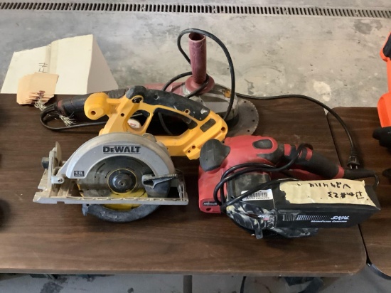 (3) Hand Tools: Dewalt, Skil, Chicago