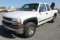 1999 CHEVROLET SILVERADO 2500 EXT. CAB 4 x 4 PICKUP TRUCK