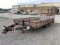 1995 ASHLAND HITCH TANDEM AXLE EQUIPMENT TRAILER (HENRICO COUNTY UNIT #923)