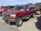 1996 FORD F250 4X4 XLT EXT. CAB PICKUP w/SPREADER