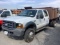 2006 FORD F450 STAKE BODY DUMP TRUCK