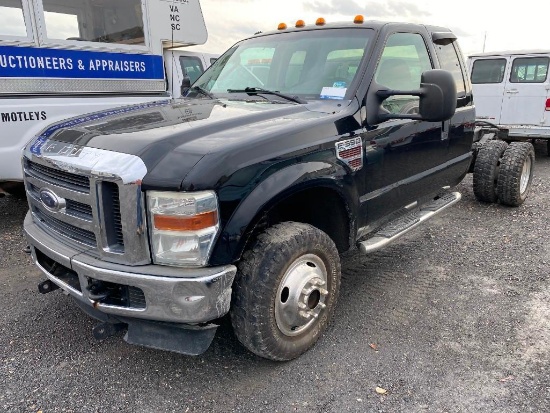 2009 FORD F350 4x4 CAB & CHASSIS