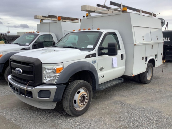 2011 Ford F550 Service Body (Henrico County #9438)
