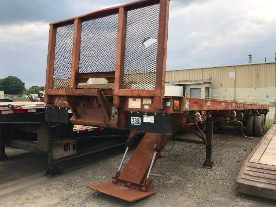 1995 WABASH T-24 48' T/A ROLL OFF TRAILER