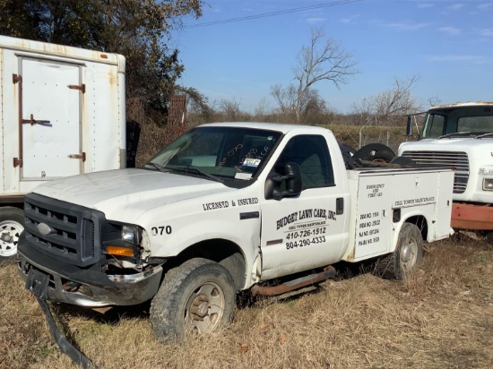 2002 Ford F250 Service Truck (INOPERABLE) (TITLE DELAY)