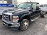 2009 FORD F350 4x4 CAB & CHASSIS