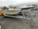 1996 KEY WEST 19'2'' BOAT (INOPERABLE) (DGIF UNIT #2020-039-3044) w/2010 EZ LOADER BOAT TRAILER