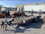 2005 CRONKHITE 16 x 6 FLATBED UTILITY TRAILER (TITLE DELAY)