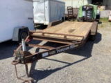 2005 HUDSON 14' T/A EQUIPMENT TRAILER (UNIT #T602)