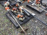 (5) STIHL CHAINSAWS, BLOWER, WEED EATER, POLE SAW