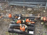 (5) STIHL CHAINSAW, POLE SAW, WEED EATER, BLOWER