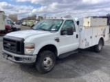 2008 FORD F350 4X4 SERVICE TRUCK