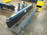 10 In. x 7 Ft. Carbon Steel Frame L Bagging Belt Conveyor (LTS #230)