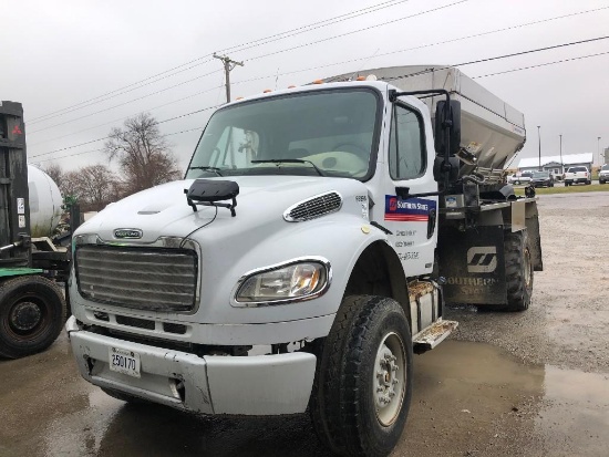 2012 FREIGHTLINER M2106 SPREADER TRUCK (UNIT #F-8898)