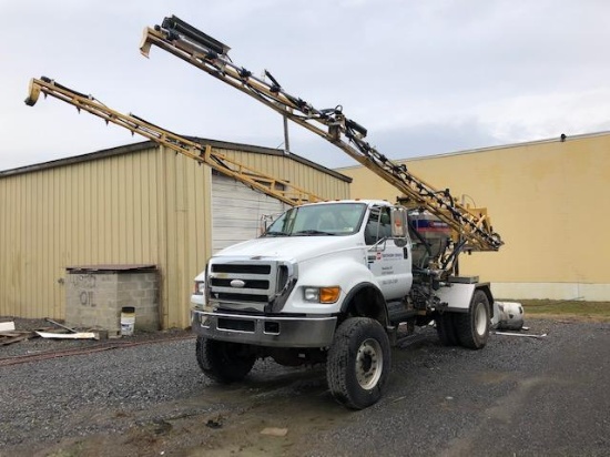 2007 FORD F650 4 x 4 SPRAYER TRUCK (UNIT #S-9109)