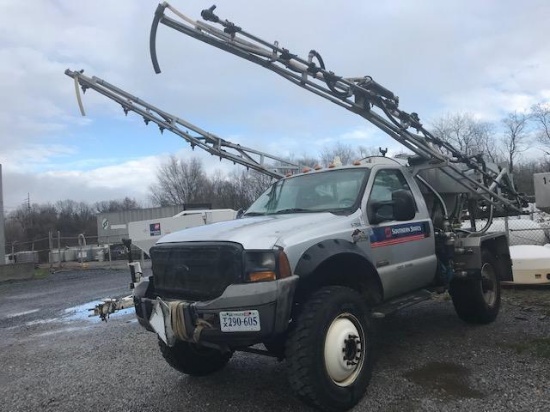 2005 FORD F550 SPRAYER TRUCK (UNIT #S-7524)