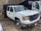 2008 GMC SIERRA 3500 CREW CAB DULLY STAKE BODY TRUCK