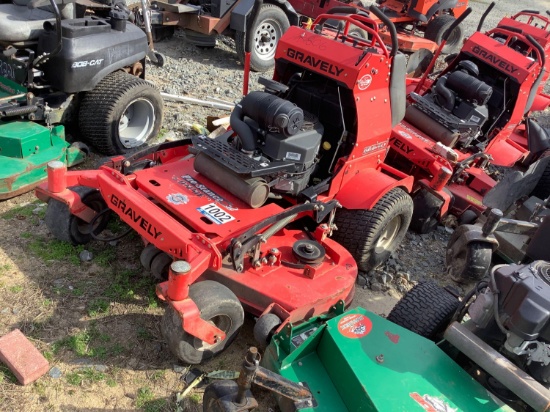 GRAVELY STAND BEHIND LAWN MOWER