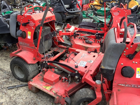 GRAVELY STAND BEHIND LAWN MOWER