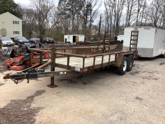 2002 TEXAS BRAG UTILITY TRAILER