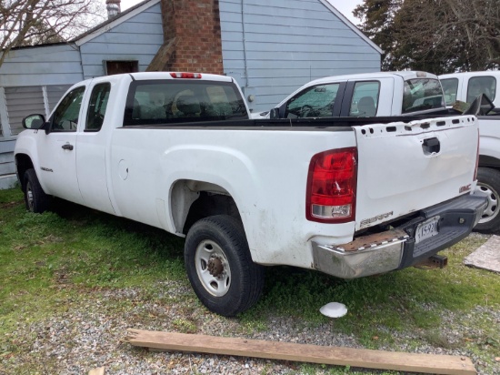 2008 GMC SIERRA EXT CAB PICKUP TRUCK