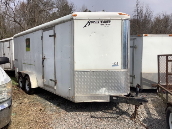 2011 HOMESTEADER 718HT V-NOSE TRAILER