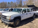 2007 CHEVROLET 3500 4X4 CREW CAB PICKUP