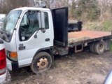 2000 GMC W4500 FLATBED TRUCK