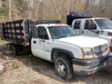 2004 CHEVROLET 3500 DUMP BED TRUCK