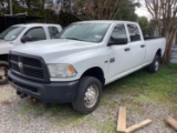2012 RAM 2500 4X4 CREW CAB PICKUP TRUCK
