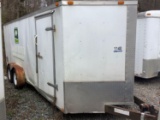 2009 TRAILMASTER ENCLOSED 7 x 18 TRAILER