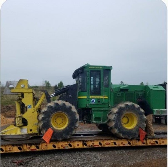 2008 John Deere 643J Wheeled Feller Buncher