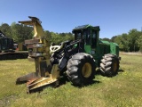 2010 John Deere 843K Wheeled Feller Buncher